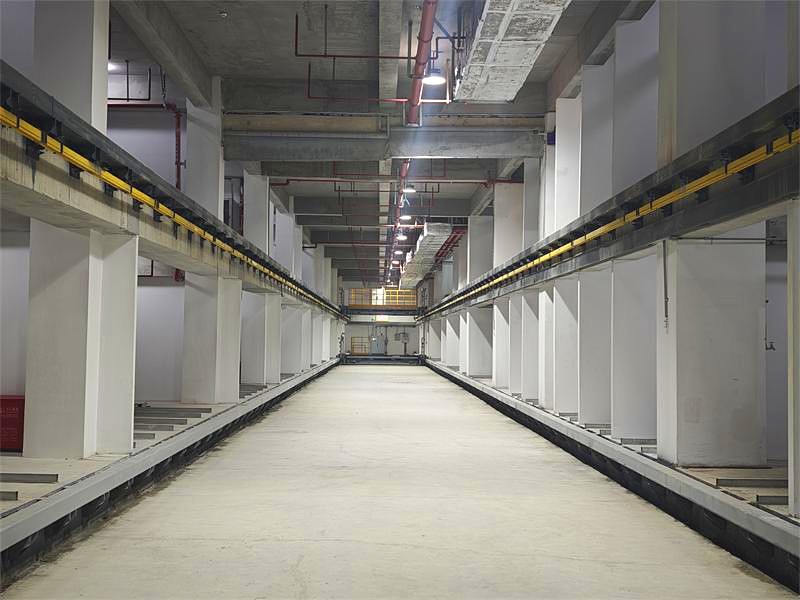 Welcoming clients to our smart parking factory